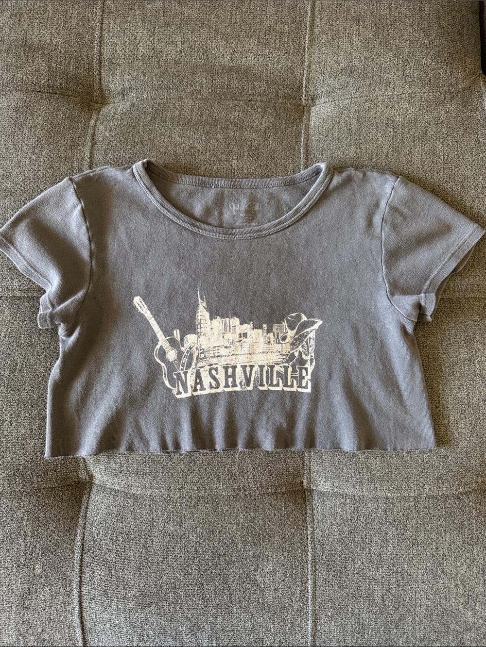Brandy Melville Cropped Tee